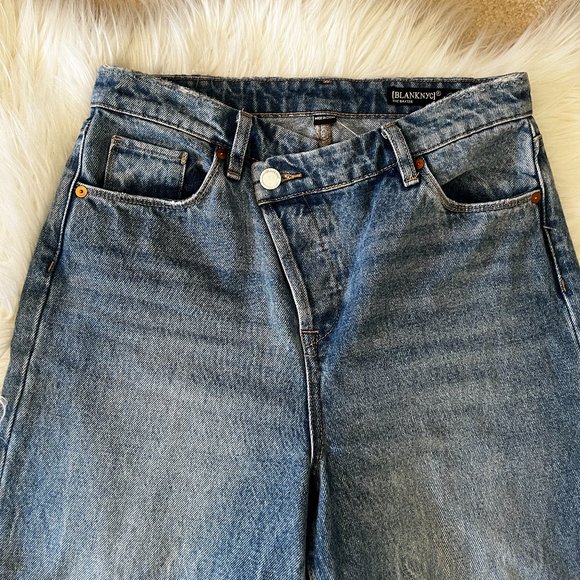 BLANK NYC The Baxter Overlap Ribcage Straight Leg Jeans 27 - Picture 10 of 14